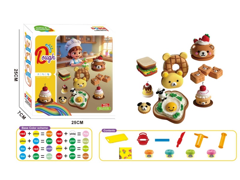 Wheat Mud House Play - Colorful Mud Series