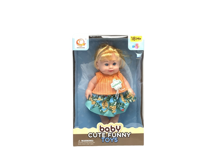 10-Inch Rubber-Lined Doll With Ic