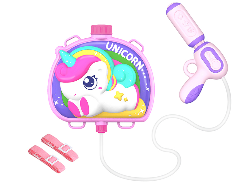 Unicorn Backpack Water Gun