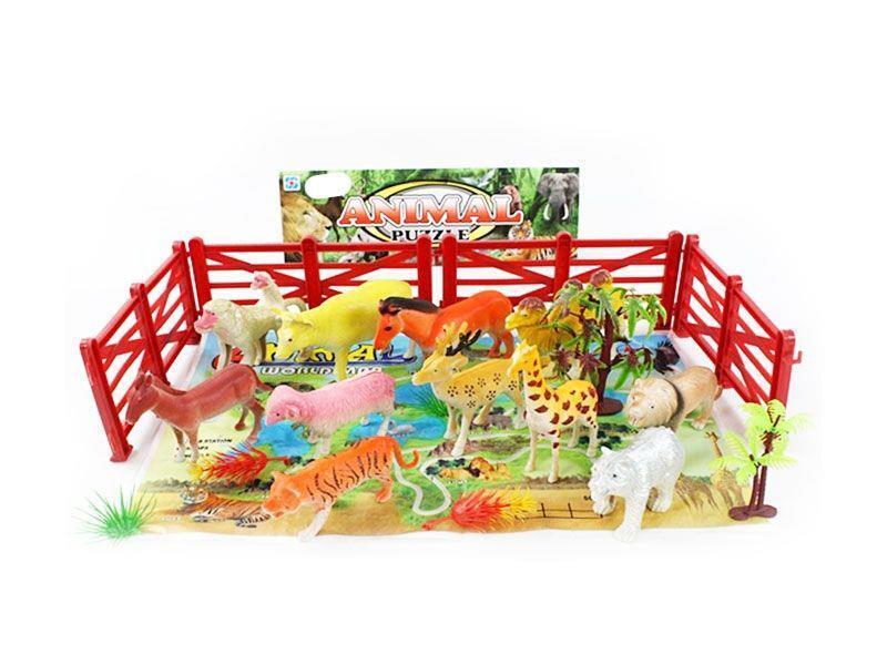 Animals Toy + Map
