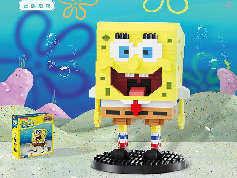 Spongebob Squarepants Microparticle Building Blocks(694pcs)