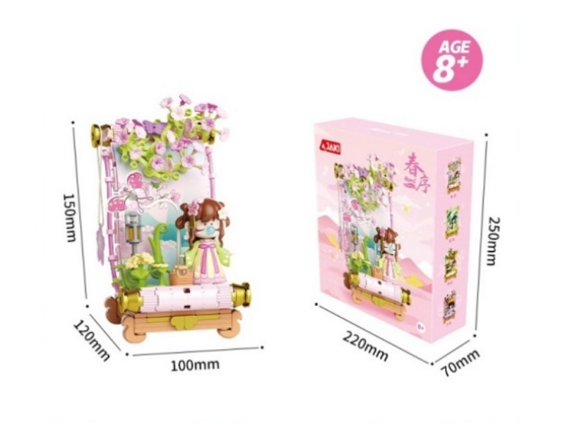 Building Blocks: Nanci Four Seasons Scroll Series - Spring Preface