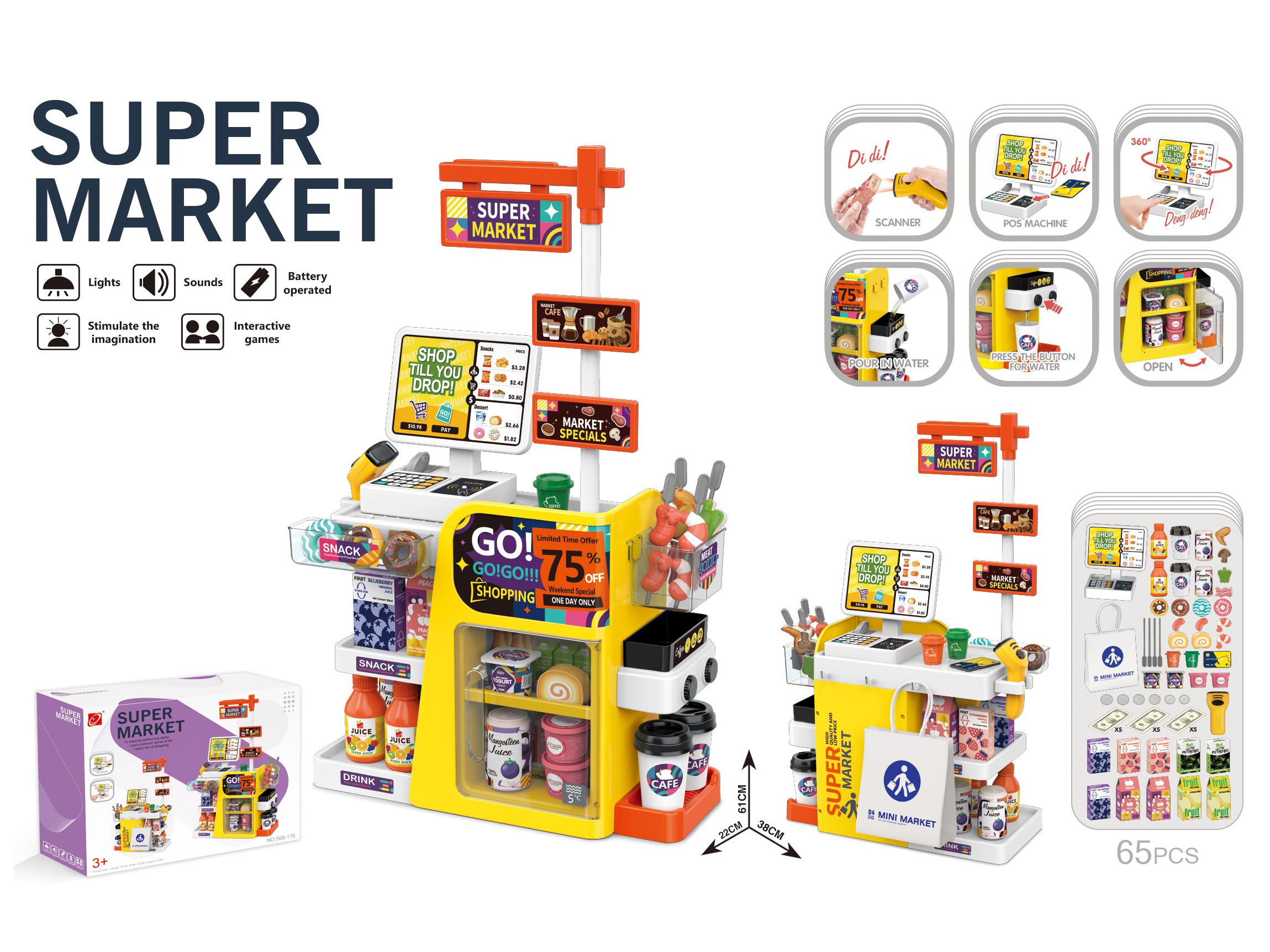 Mini Supermarket Counter Set