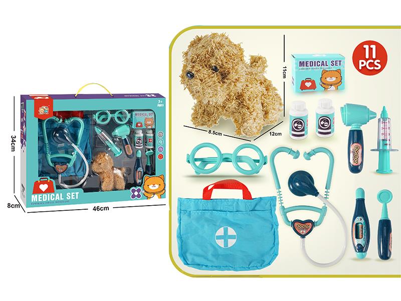Pet Dog Doctor Set 11pcs