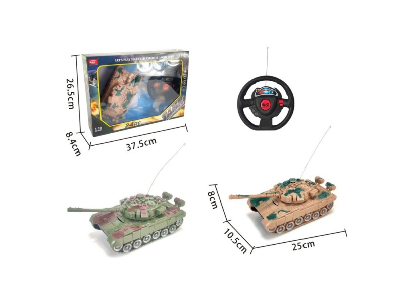 2-Channel RC Tank