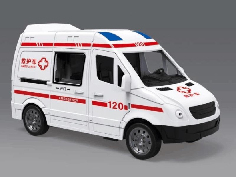 Friction Ambulance(Can Open The Doors)