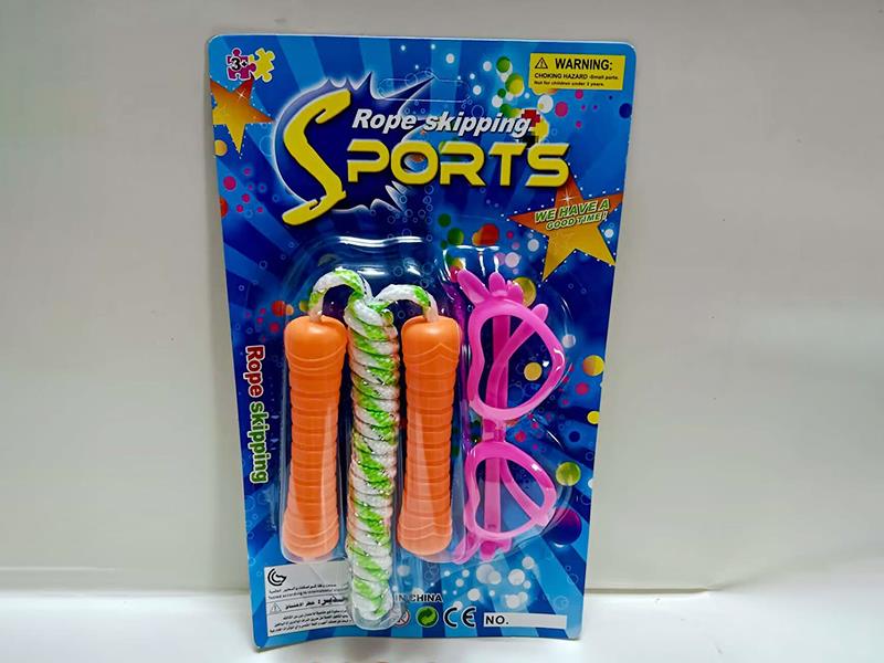 Rope Skipping + Glasses