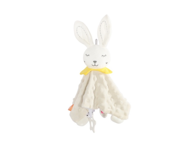 Beige Rabbit Baby Soothing Towel