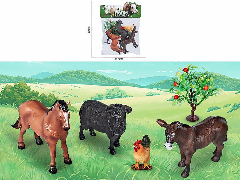 Farm Animals Set(4 Animals)