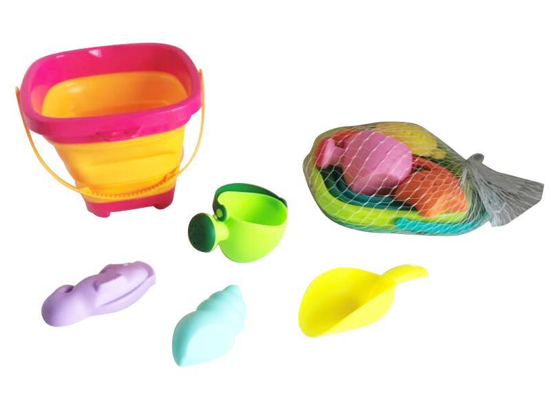 5pcs Quadrate Soft Plastic Barrel Set