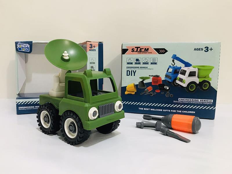 DIY Assembly Military Truck Series