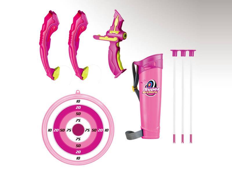 Lighted Girl Bow And Arrow