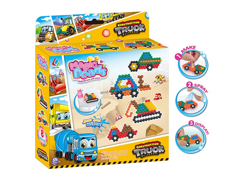 Water Mist Magic Beads(Engineering Truck)