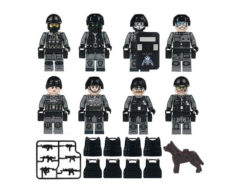 US Air Force Building Blocks Figures Toys