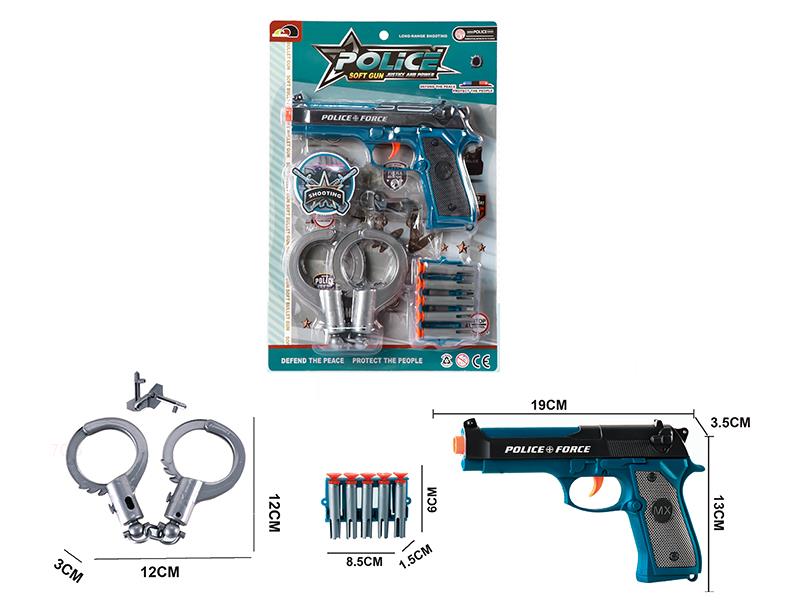 Police Soft Bullet Gun Set