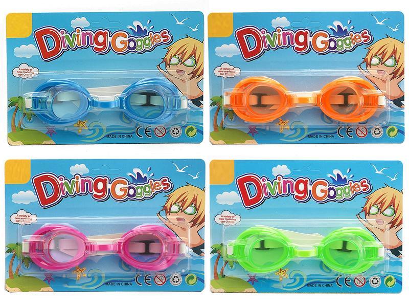 Children Swimming Glass