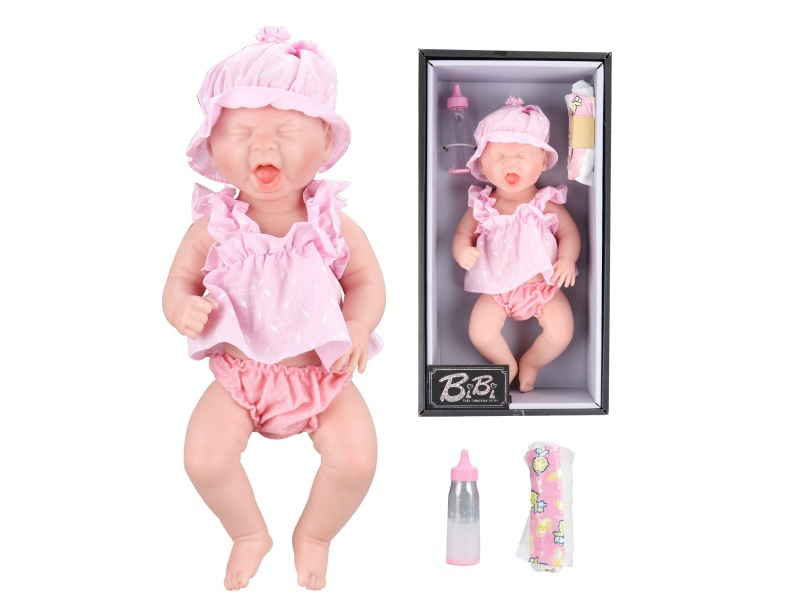 High-Fidelity Super-Soft Silicone Newborn Baby 14-Inch