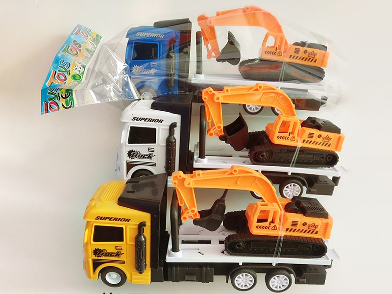 Friction Heavy Truck With Excavator