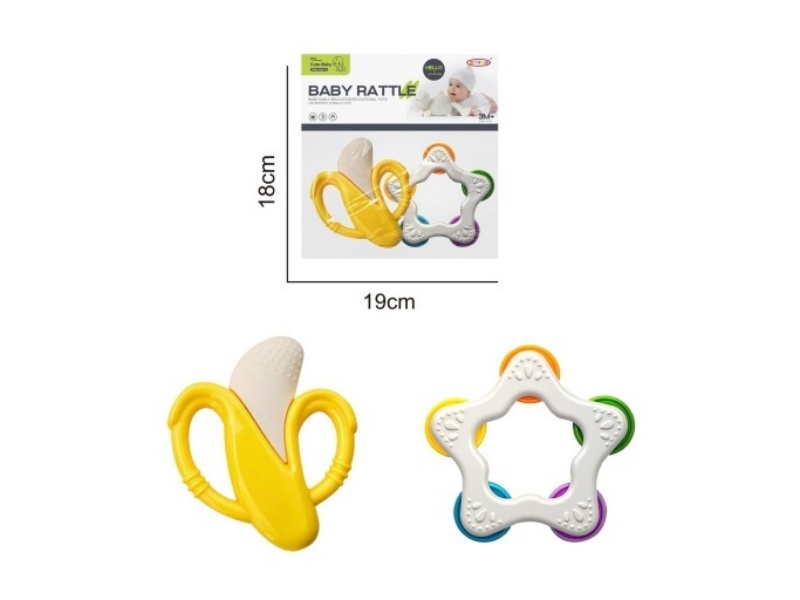 Two Baby Teething Rings