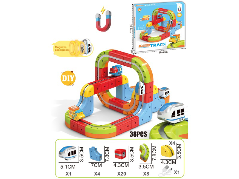 DIY Magnetic Track Levitation Train