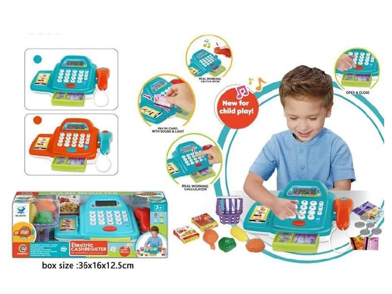 Cash Register With Light And Sound