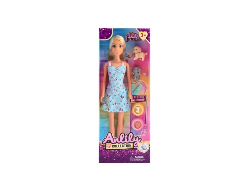 11.5-Inch Solid Doll (Brown Skin Color)