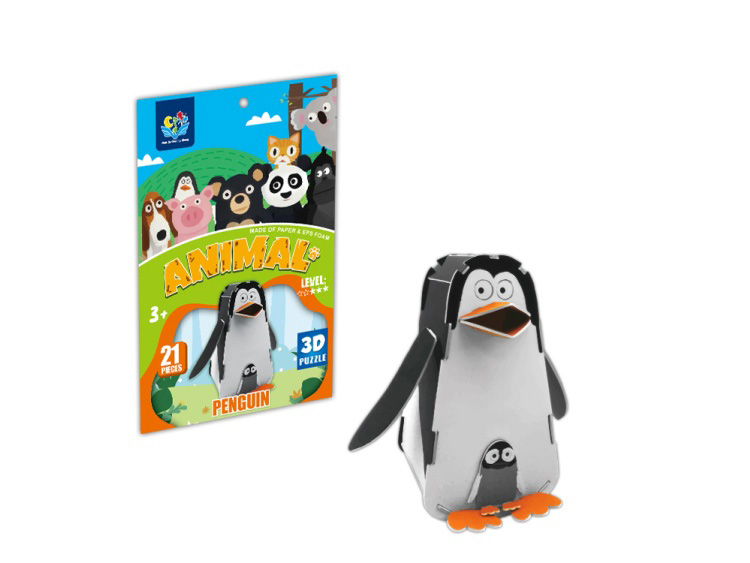 Dimensional Puzzle Penguin