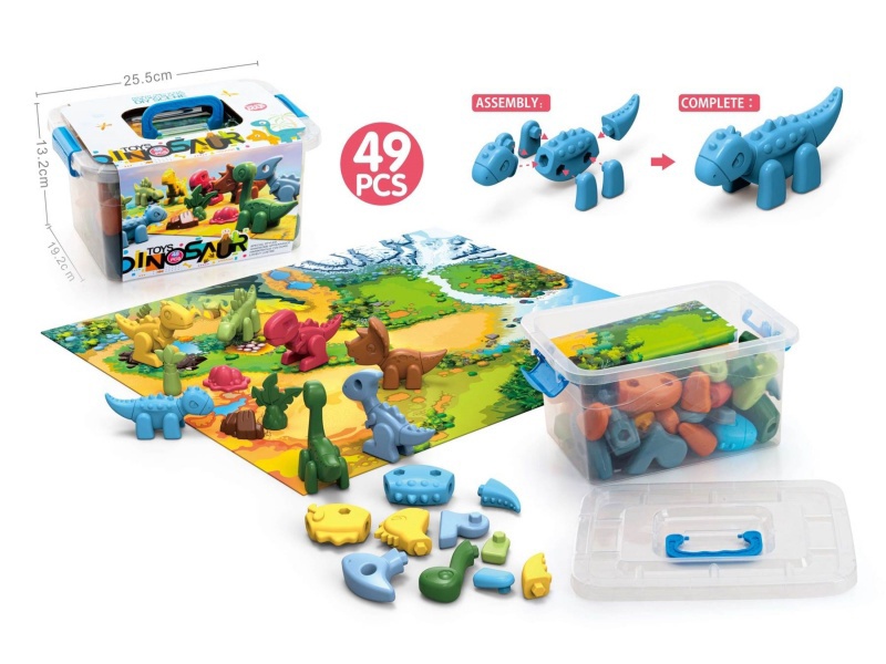 Assemble The Dinosaur Storage Box