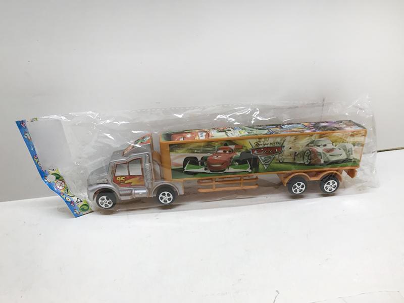 Friction Spray-Painted Container Car