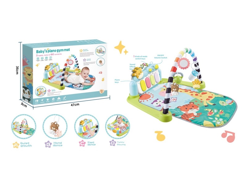 Xiaohu Oval-Shaped Pedal Piano Fitness Stand