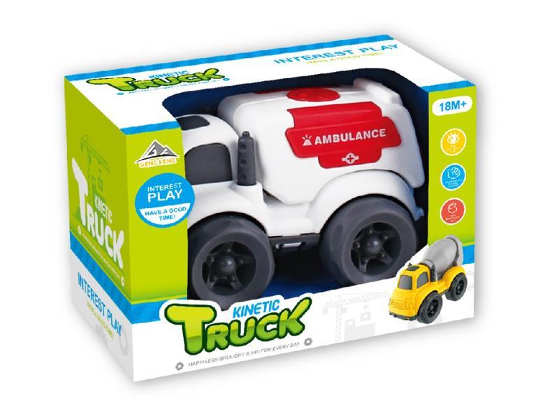 Friction Cartoon Car