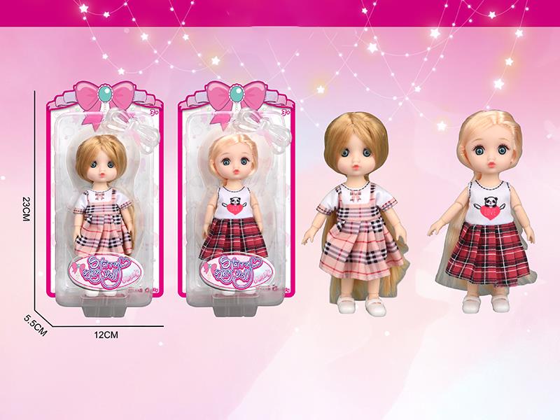 6 Inch 12-Joints Fashion Doll