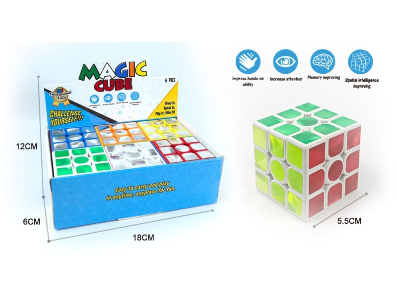 3X3 5.6K'S Cube (With Mirror Label)