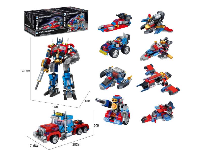 DIY Building Block Optimus Prime Building Blocks (8IN2)769PCS