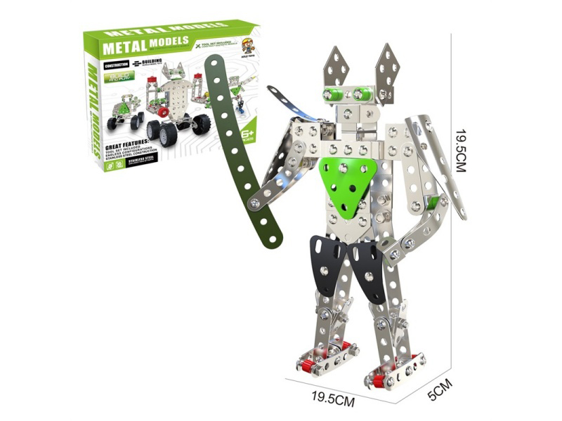 Metal Building Blocks - Robot 232Pcs