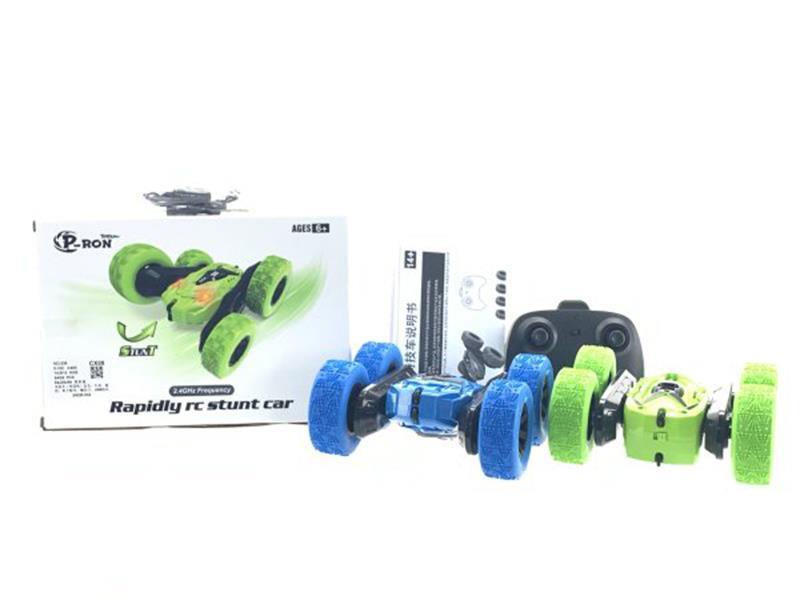 Remote Control Double-Sided Stunt Car