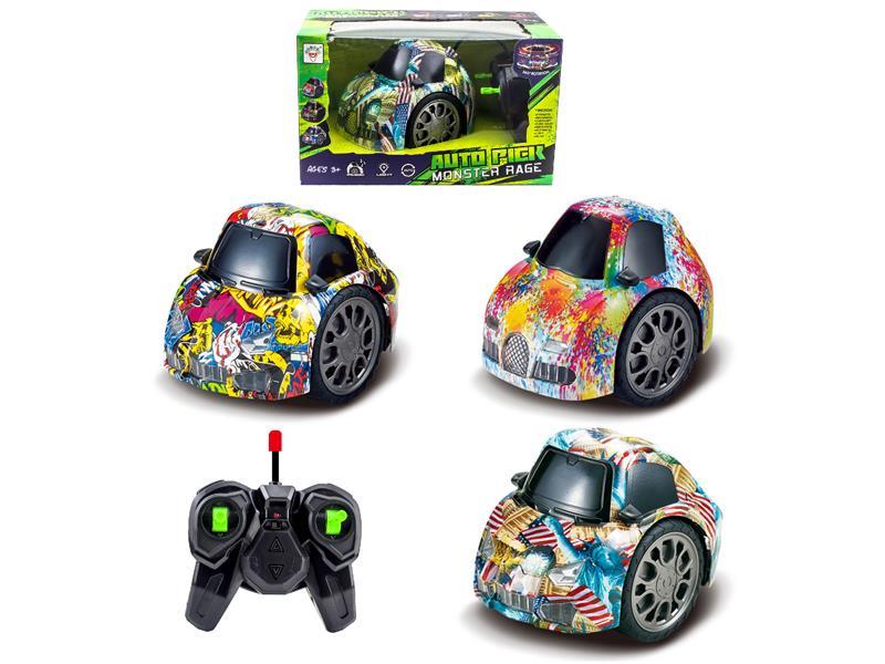 R/C 8Ch Q-Version Graffiti Car