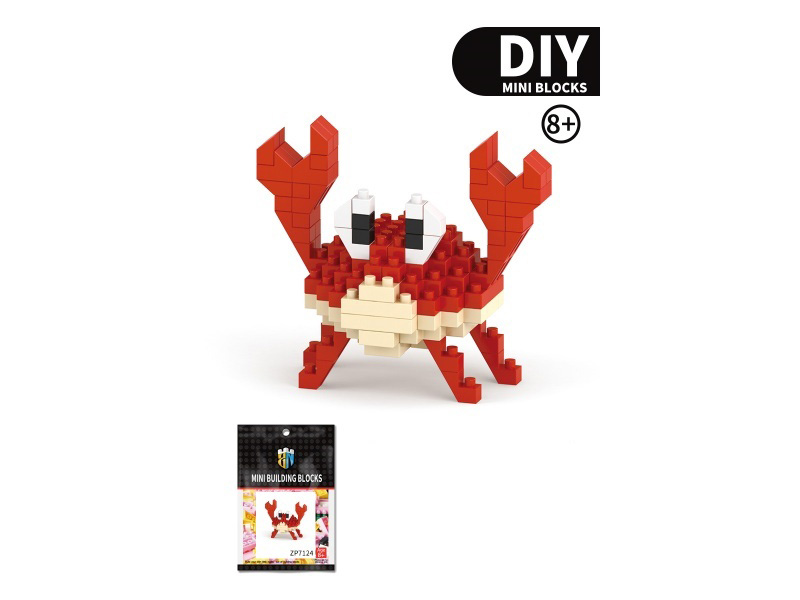 Crab Building Blocks Ocean Series 111 PCS