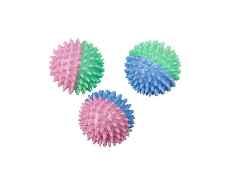 Two-Color Spiny Ball Pet Toy