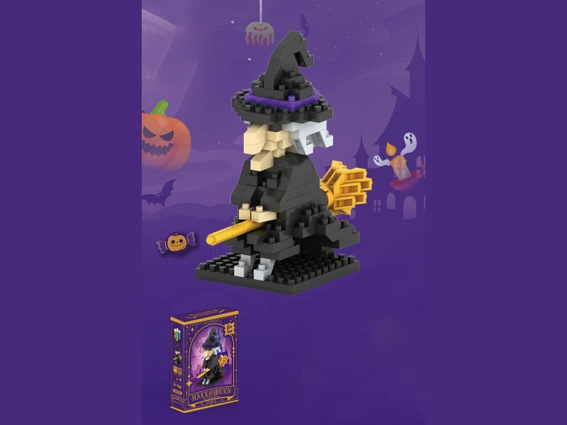 Halloween Series Witch Building Blocks 202PCS