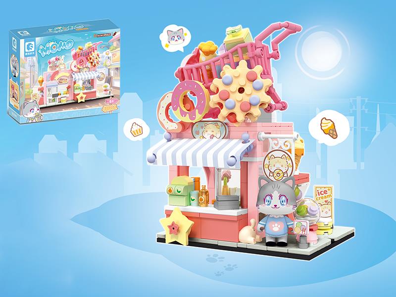 Snack Shop Building Blocks 454pcs