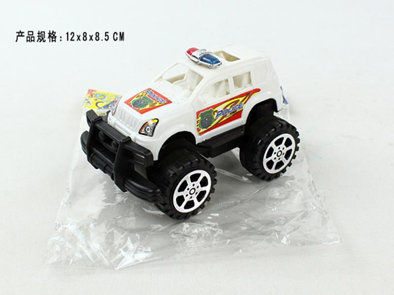 Friction Off-Road Police Car
