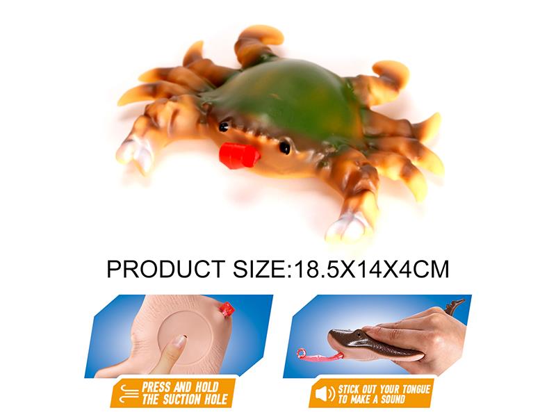 Vinyl Model Crab(Pinch And Out Tongue)