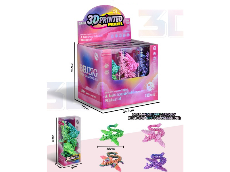 38Cm Crystal Flying Dragon