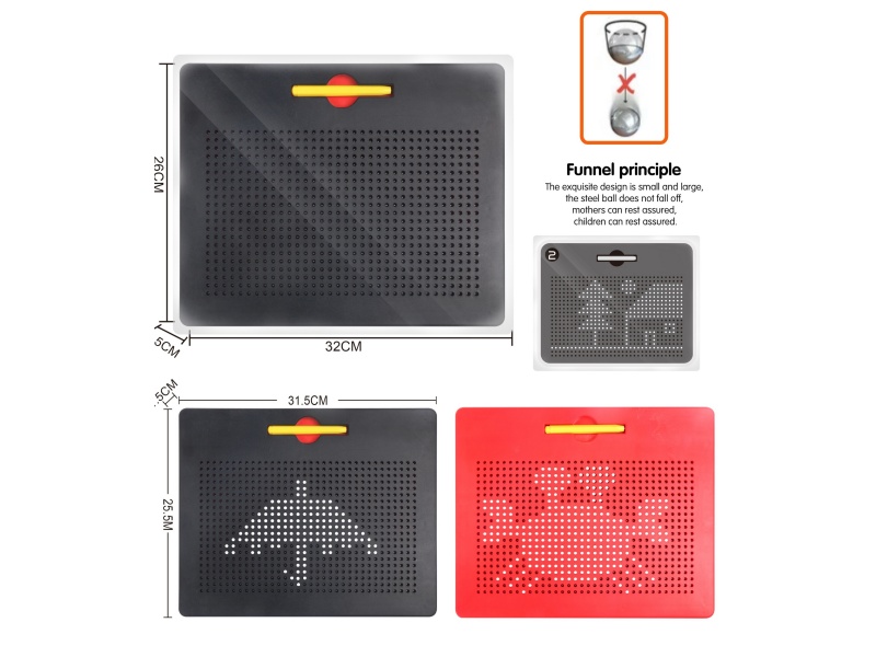 Magnetism Brushwork Drawing Board (Intelligence) (714 Beads)