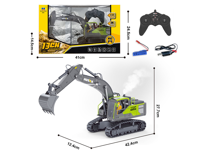 1:18 13Ch R/C Half Alloy Excavating Machinery