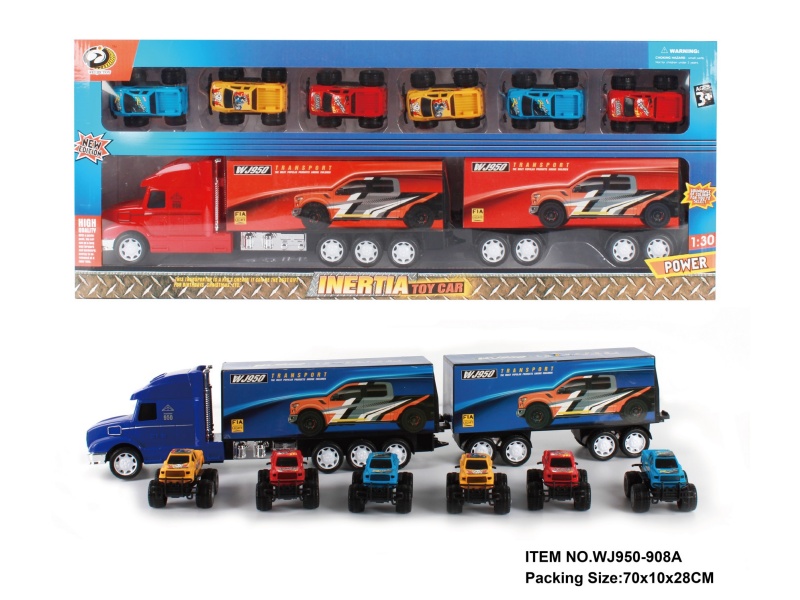 Friction Container Car