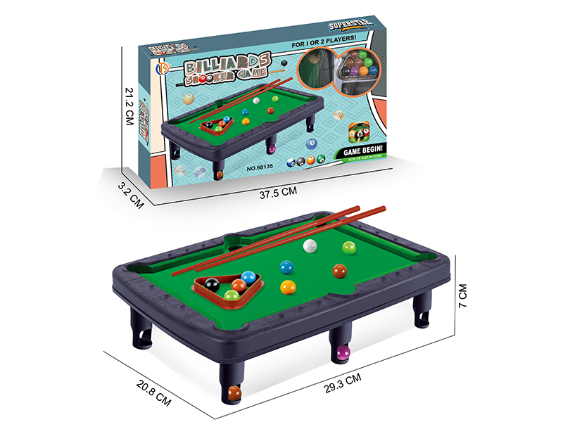 Flocked Billiards Table Toy