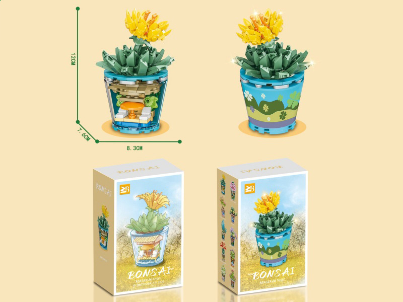 Building Blocks: Succulent Building Block Flower Shop 171 Pieces