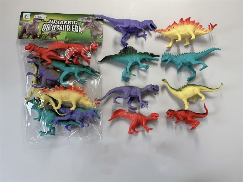 Pvc Dinosaur Set 8Pcs